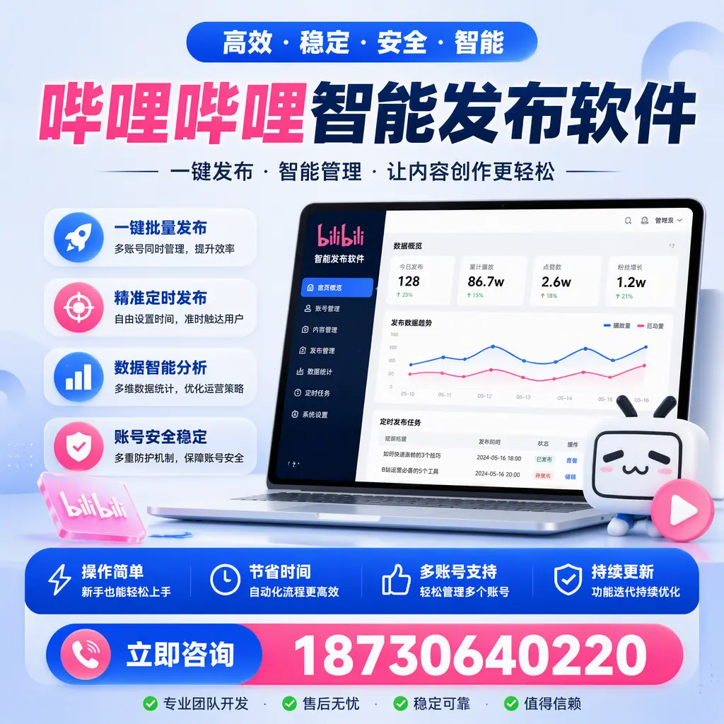 如何在 鹤壁 制定有效的哔哩哔哩智能发布策略